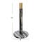 Hello Honey® 12" Modern Marble with Brass Detail Paper Towel Holder
